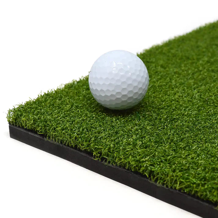 Premium standard golf hitting turf mat for home golf simulators front view