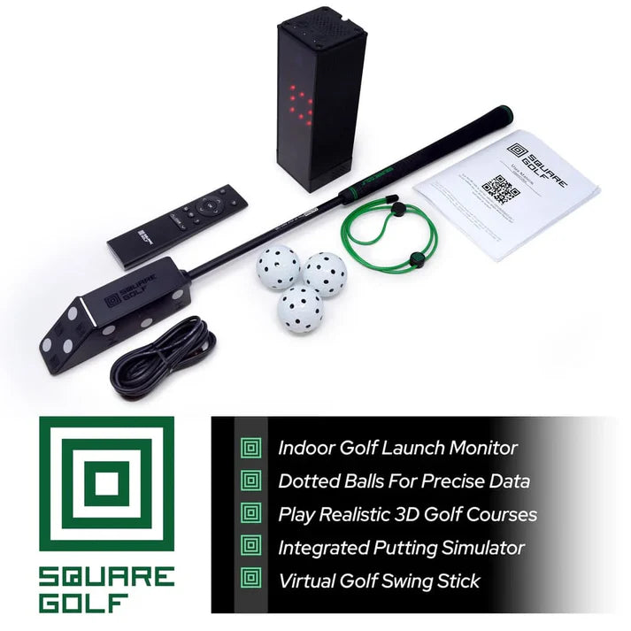 Square Golf Home Golf Simulator Bundle