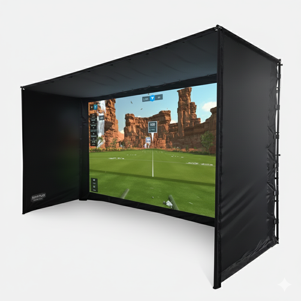 SimSpace (Sim 4) Golf Enclosure 4 x 2.5 x 1.5 m