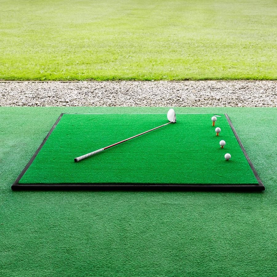 Pro Golf Cage & Hitting Mat Bundle | 3m × 3m × 3m