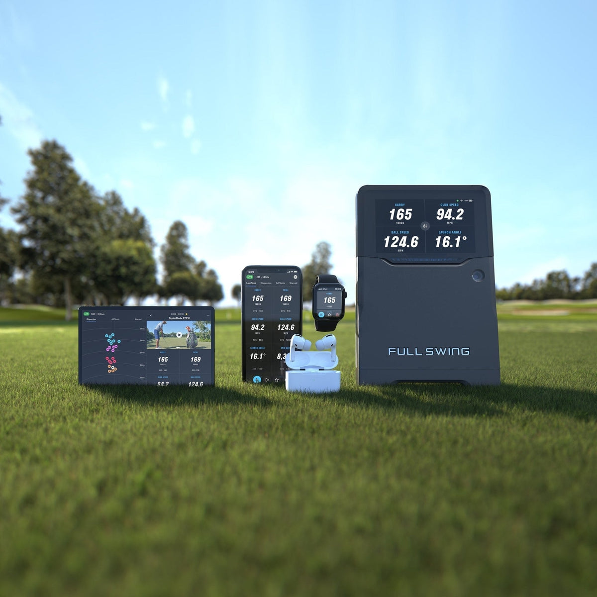 Full Swing KIT Home Golf Simulator Package for Garage - Complete Setup, UK
