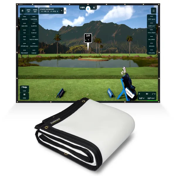 Golf Simulator Screen Size & Aspect Ratio: 4:3 vs 16:9 vs 16:10 (UK Guide)