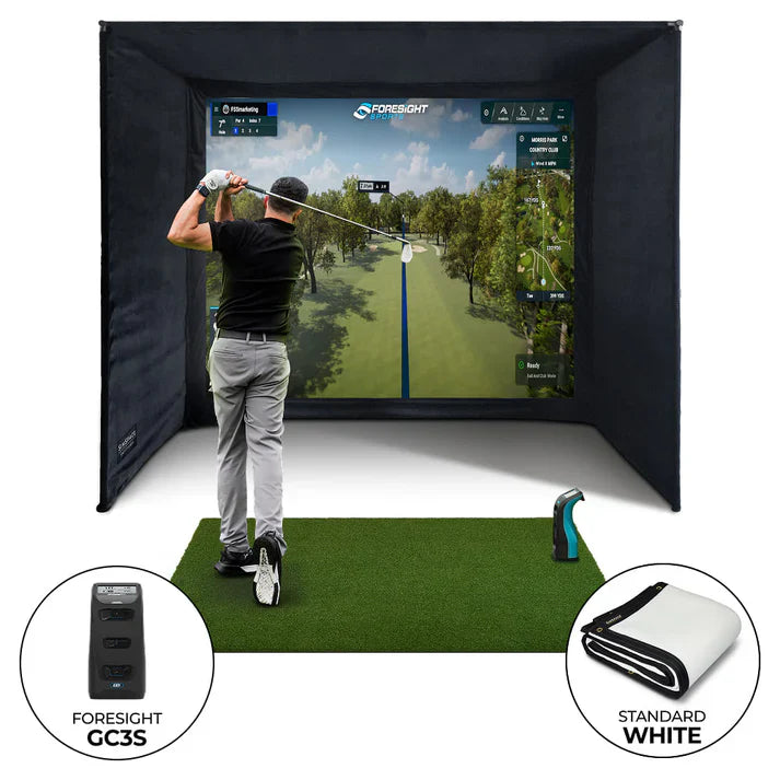 Home golf simulator setup — Home Golf Simulator Summer vs Winter Use UK guide