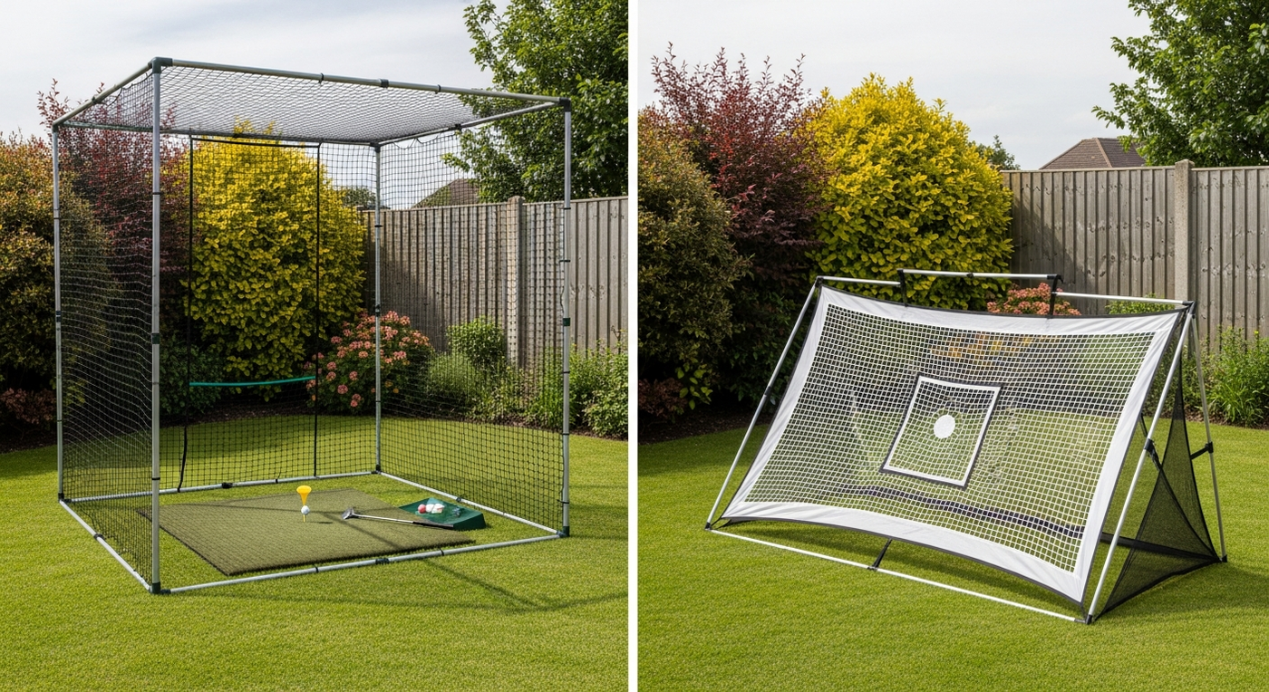 Golf Cage vs Golf Net: Which Do You Actually Need? — featured image