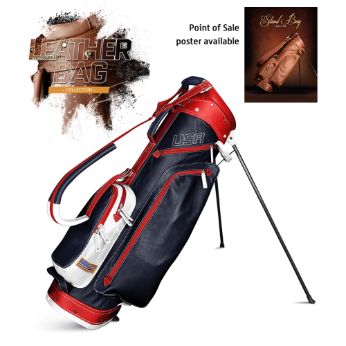 Sun Mountain Leather Stand Bag