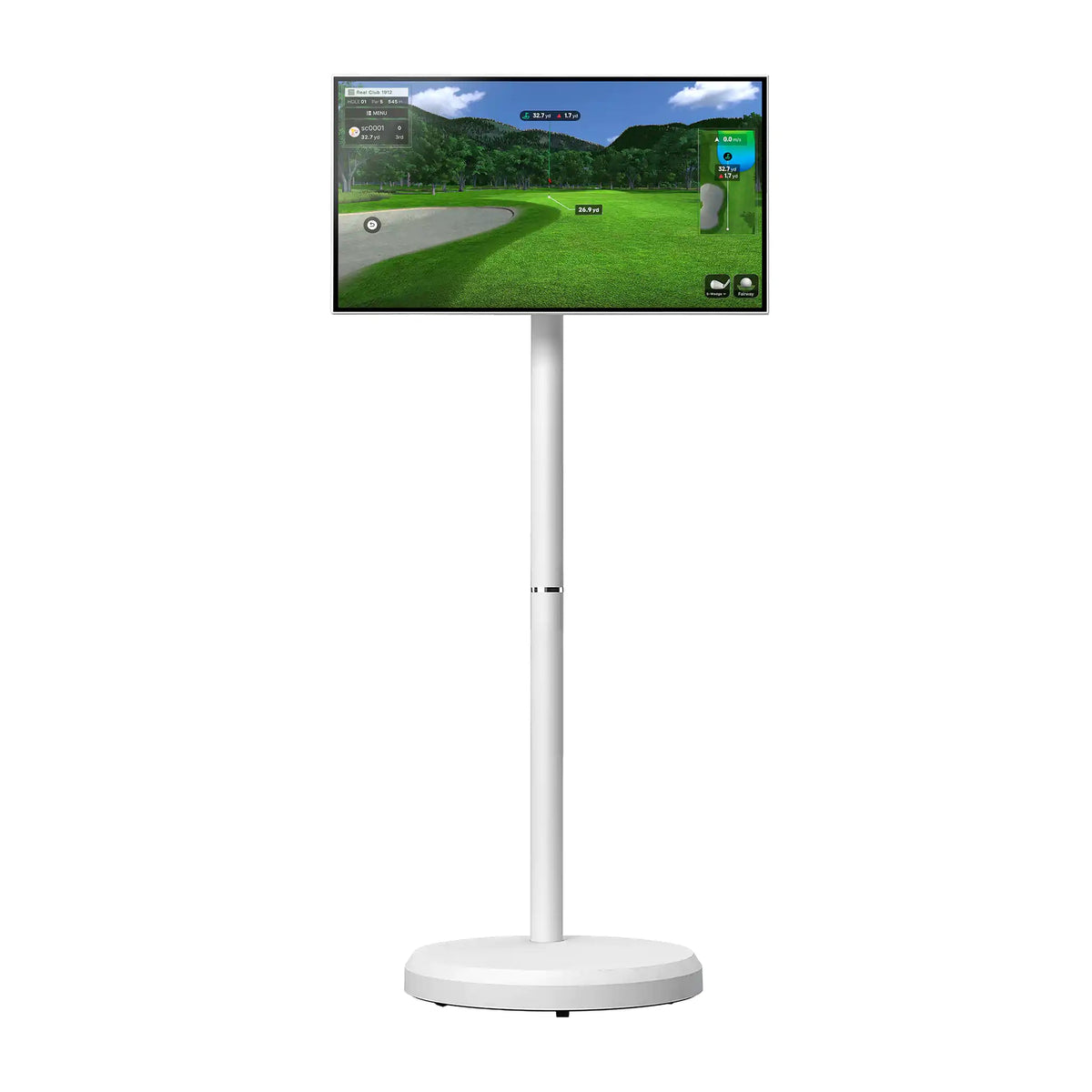 SimSpace 21.5" Golf Simulator Touchscreen & Stand