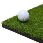 Premium standard golf hitting turf mat for home golf simulators front view