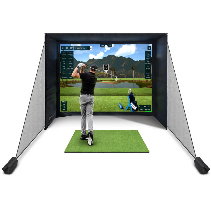 SimSpace SLIM Golf Enclosure 3.3 x 2.5 x 1m (with Side Netting)