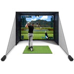 Garmin Approach R10 Golf Simulator Starter Package — SimSpace SLIM Enclosure & Impact Screen | UK