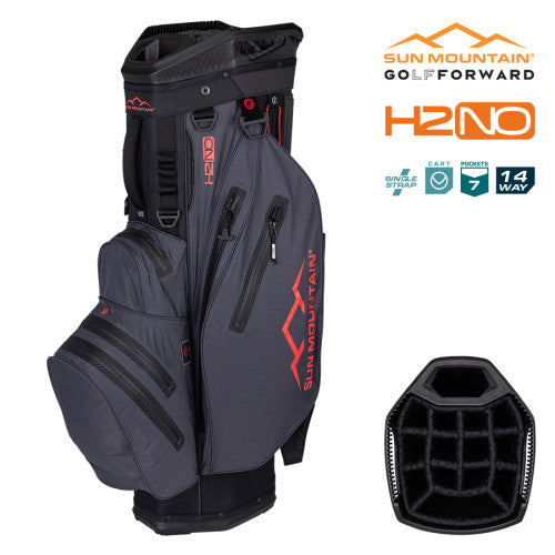 2025 Sun Mountain H2NO Lite 14-Way Cart Bag