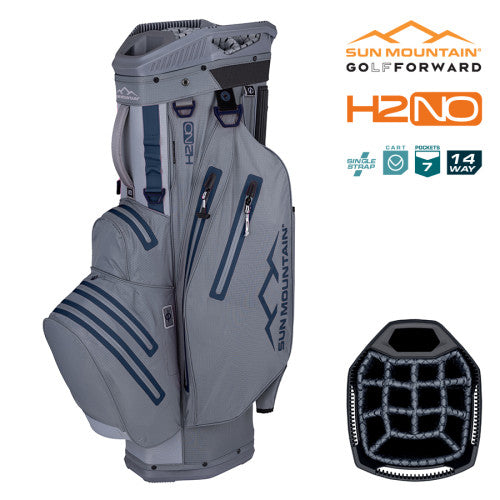 2025 Sun Mountain H2NO Lite 14-Way Cart Bag