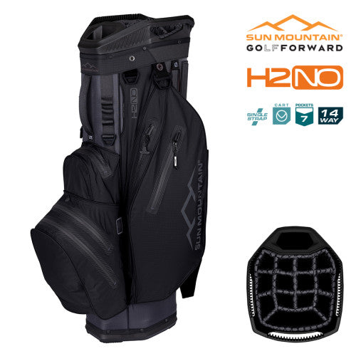 2025 Sun Mountain H2NO Lite 14-Way Cart Bag