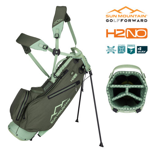 2025 Sun Mountain H2NO LiteSpeed 4-Way Stand Bag