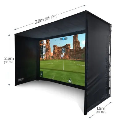 SimSpace (Sim 3) Golf Enclosure 3.6 x 2.5 x 1.5 m