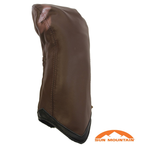 Sun Mountain Leather Driver Headcover - Chevron