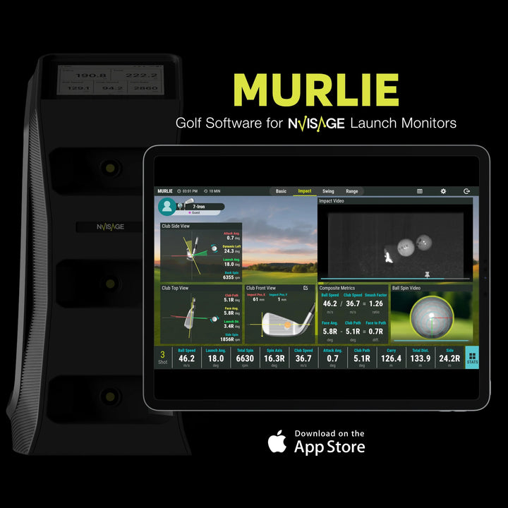 NVisage NEO-E Home Golf Simulator Full Package
