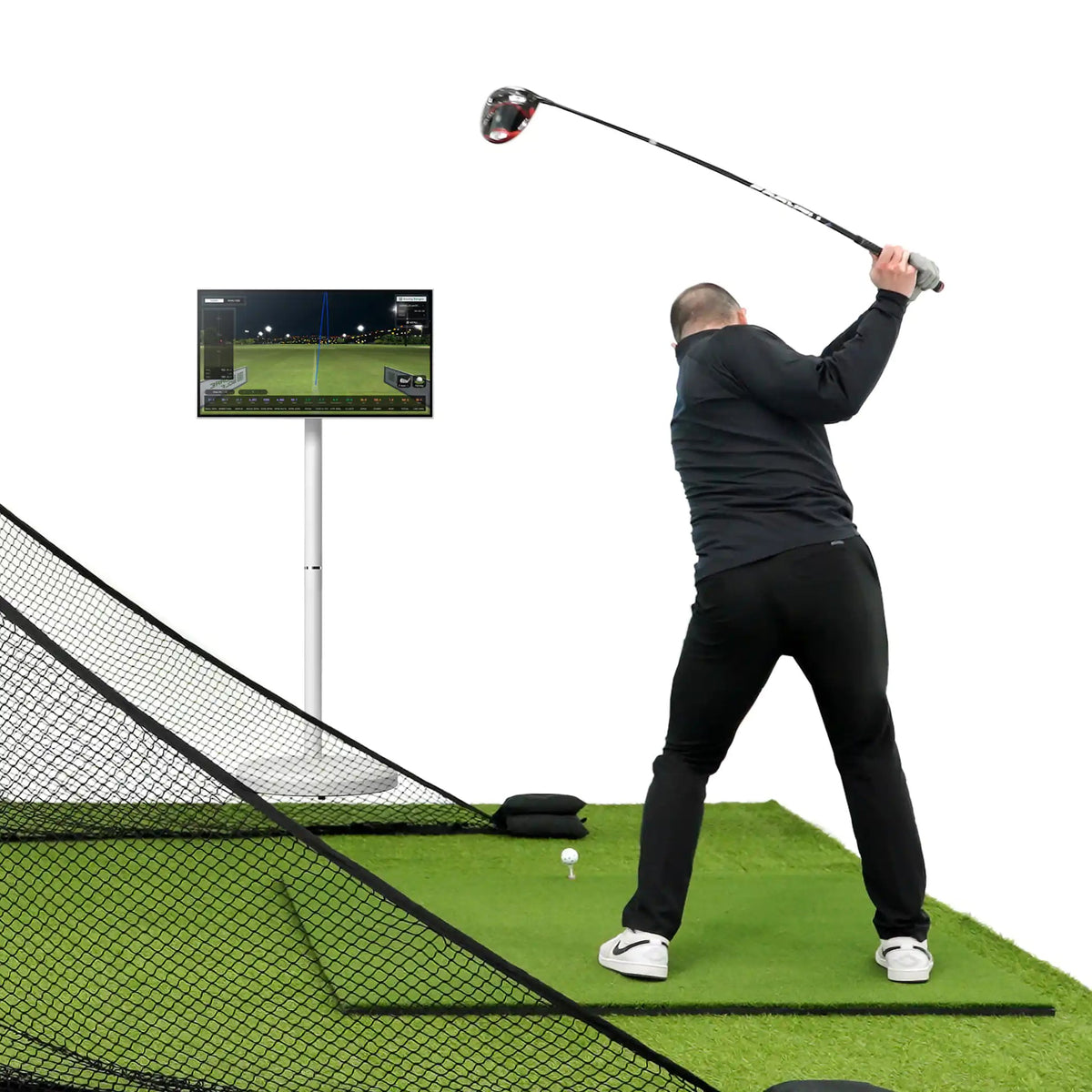 SimSpace 21.5" Golf Simulator Touchscreen & Stand