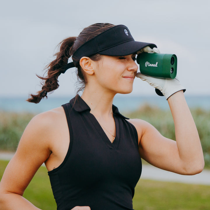 Pinned Golf Prism+ Laser Rangefinder