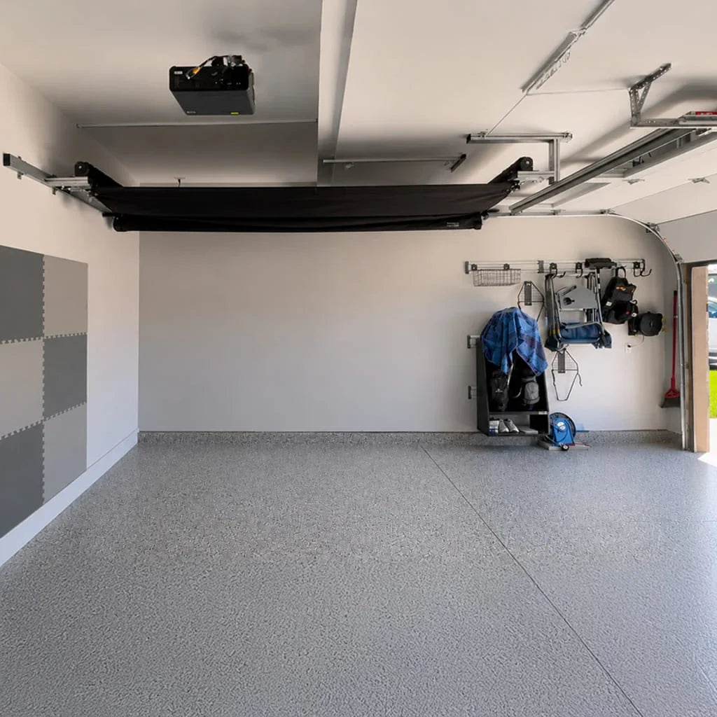 Vanish 13H rolled away, empty garage
