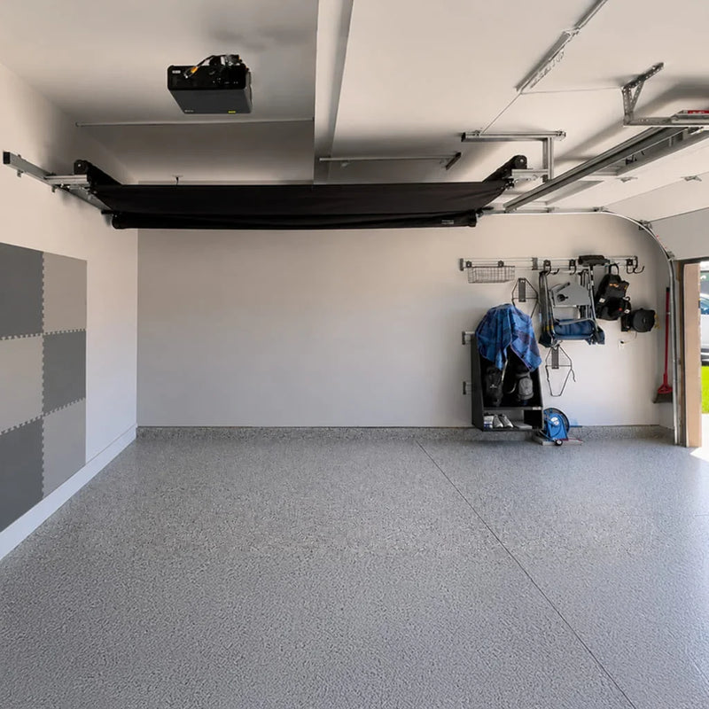 Vanish 13H rolled away, empty garage