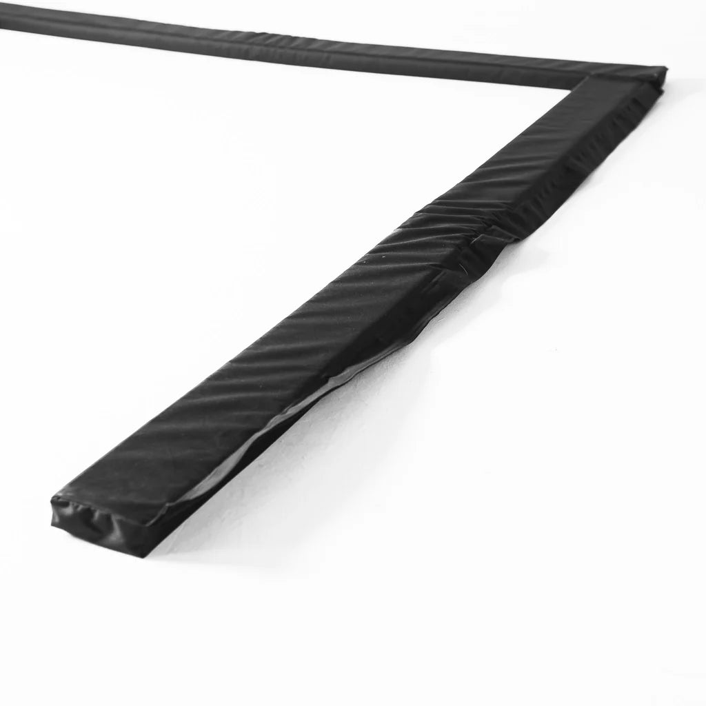 DIY Golf Simulator Impact Screen Pelmet Kit – Black Foam Edge Border