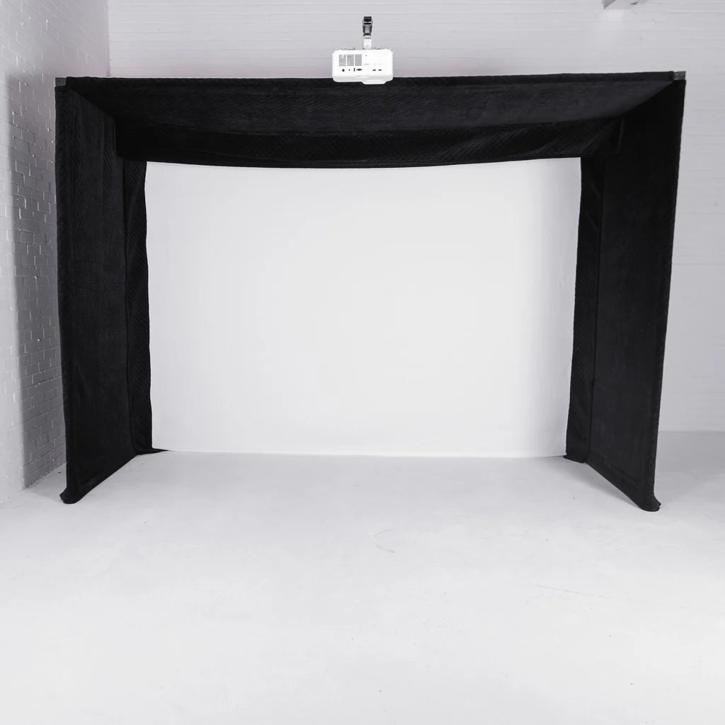 GolfBays Lux Golf Simulator Hitting Enclosure