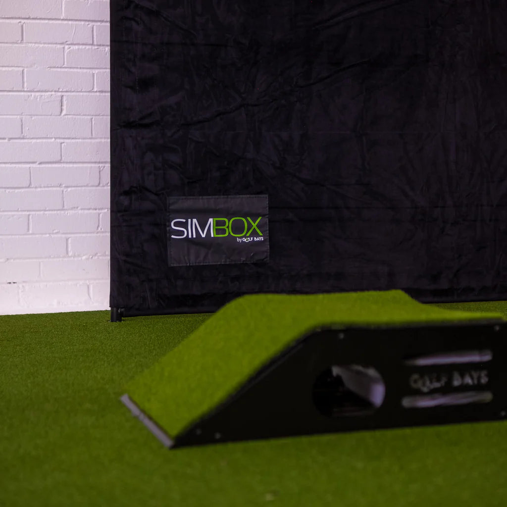 SimBox Golf Simulator Enclosure – 7 sizes (Free Side Barriers Worth £100)