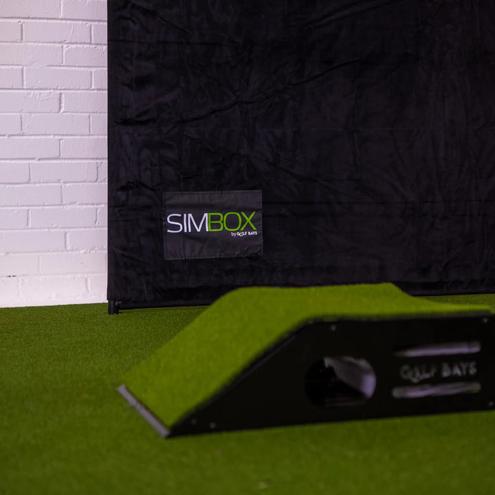 SimBox Golf Simulator Enclosure – 7 sizes (Free Side Barriers Worth £100)