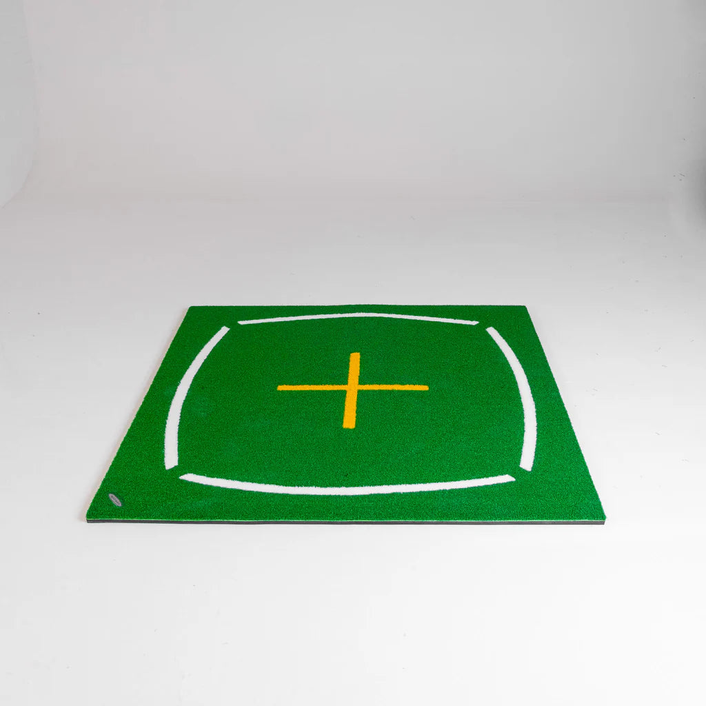 GolfBays Teaching Hitting Mat 1.5m x 1.5m (4'11 x 4'11)