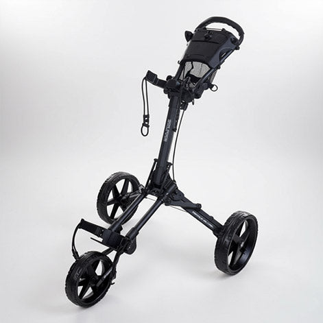 FastFold Square Golf Trolley - Navy/Black