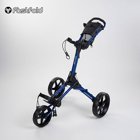 FastFold Square Golf Trolley - Navy/Black