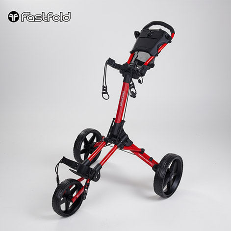 FastFold Square Golf Trolley - Navy/Black