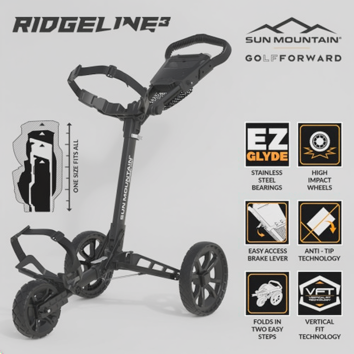 Sun Mountain Ridgeline3 Golf Trolley