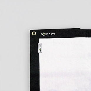 GolfBays Reversible PRO impact screen corner with eyelets, made to measure