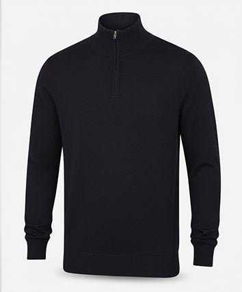 Henbury 1/4 Zip Jumper