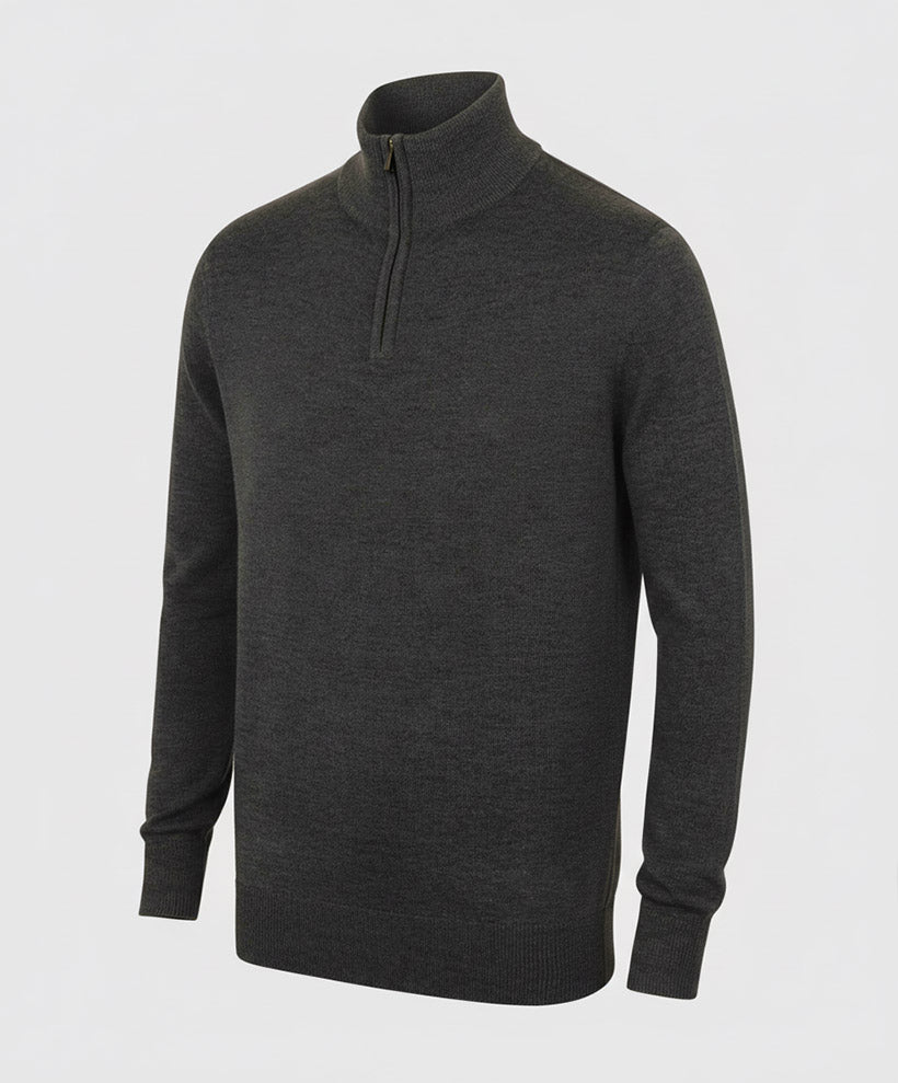 Henbury 1/4 Zip Jumper