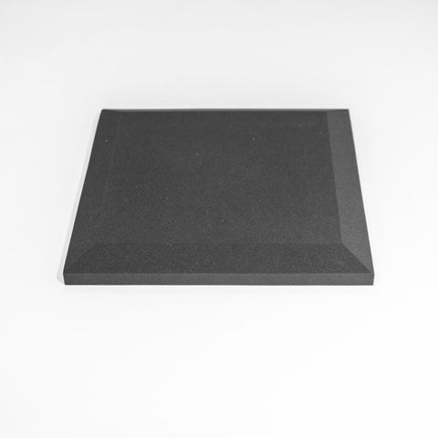 Premium Wall Foam Tiles Bevelled (Pack of 10) Black