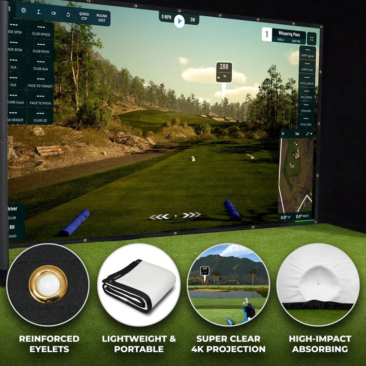 SimSpace Double Sided Impact Screen