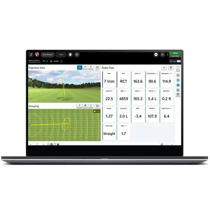 FlightScope Mevo Gen2 Home Golf Simulator Full Package