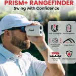Pinned Golf Prism+ Laser Rangefinder
