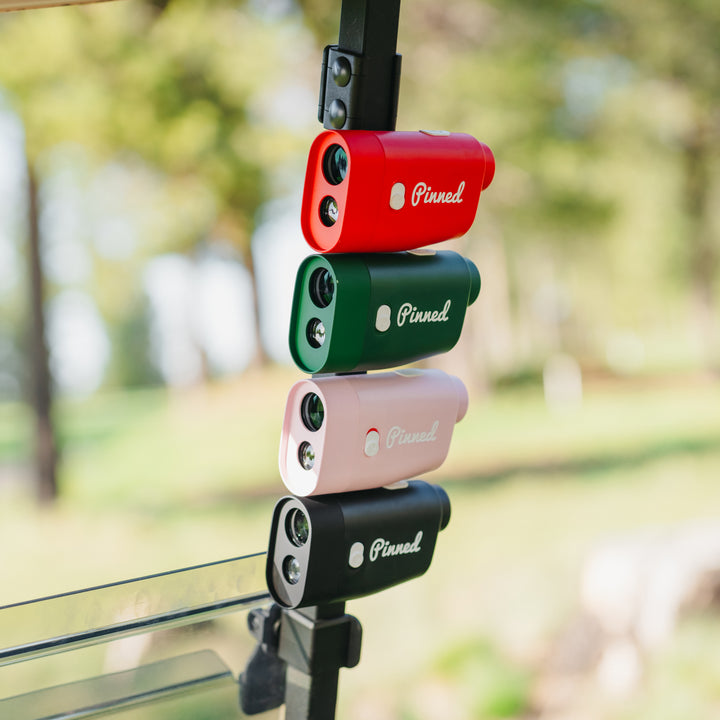 Pinned Golf Prism+ Laser Rangefinder