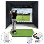 Uneekor Eye Mini Home Golf Simulator Full Package