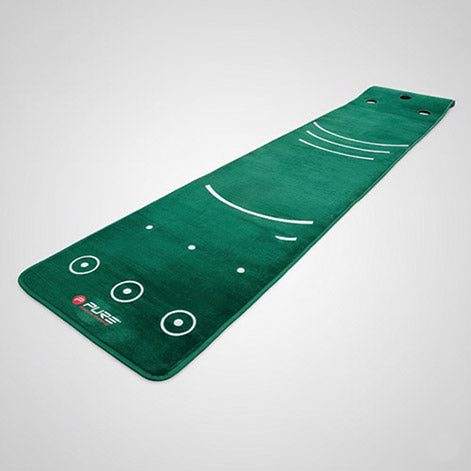 Pure2Improve Dual Grain Putting Mat (335 × 70cms) With Broom & Contour Pads