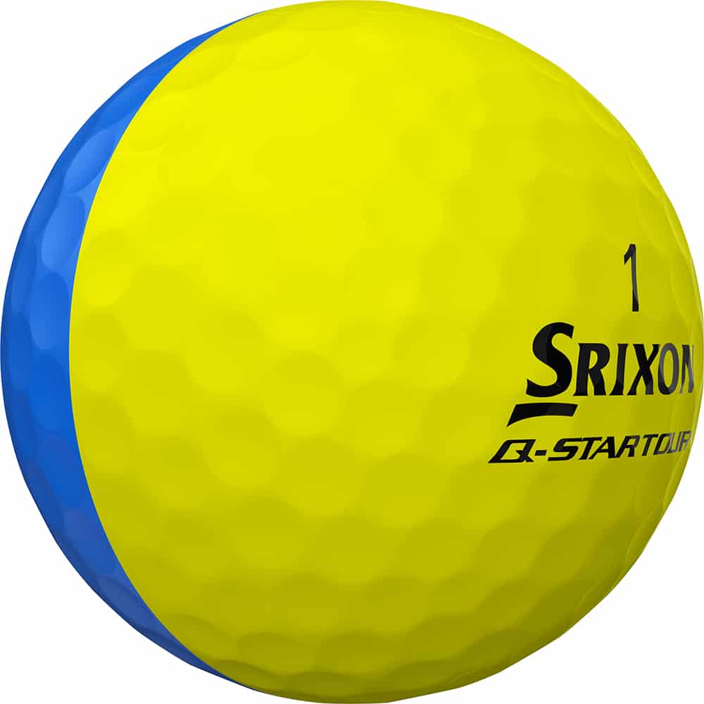 Srixon Q-Star Divide Yellow/Blue (12)
