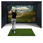 Golfzon WAVE Home Golf Simulator Package for Garage - Complete Setup, UK