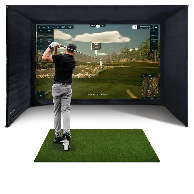 Golfzon WAVE Home Golf Simulator Package for Garage - Complete Setup, UK