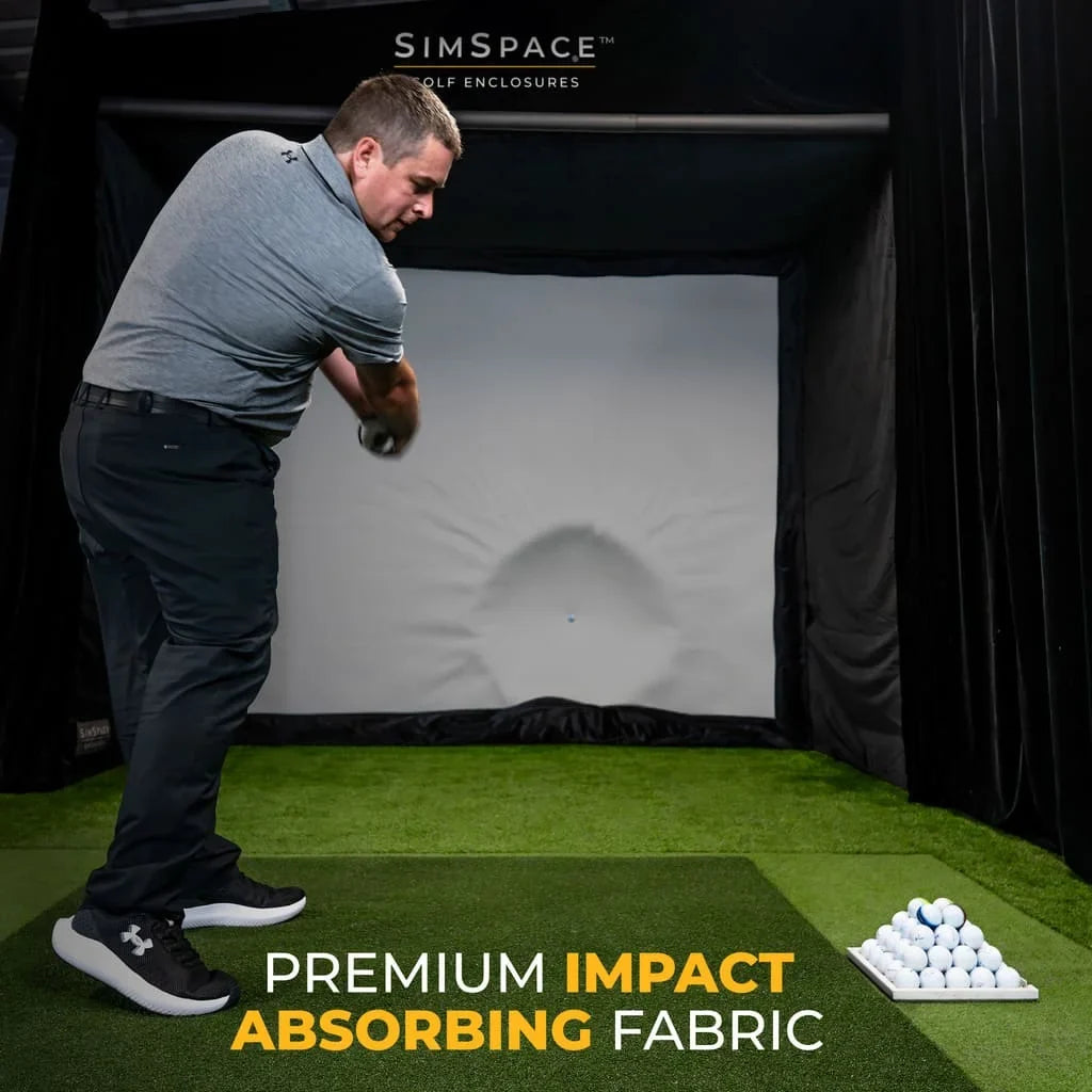 Golfzon WAVE Home Golf Simulator Package for Garage - Complete Setup, UK