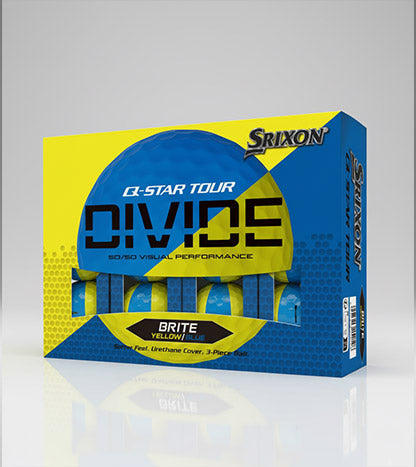 Srixon Q-Star Divide Yellow/Blue (12)