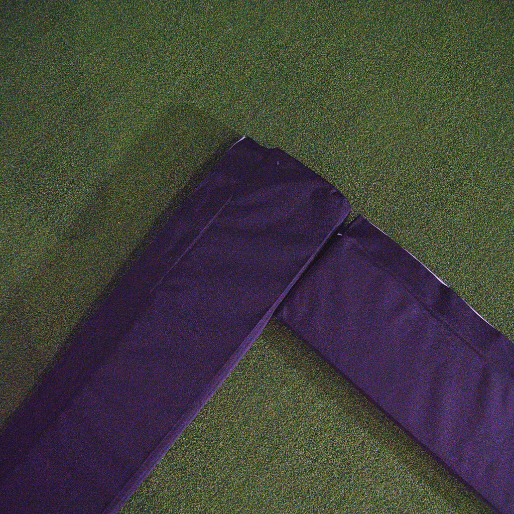 DIY Golf Simulator Impact Screen Pelmet Kit – Black Foam Edge Border