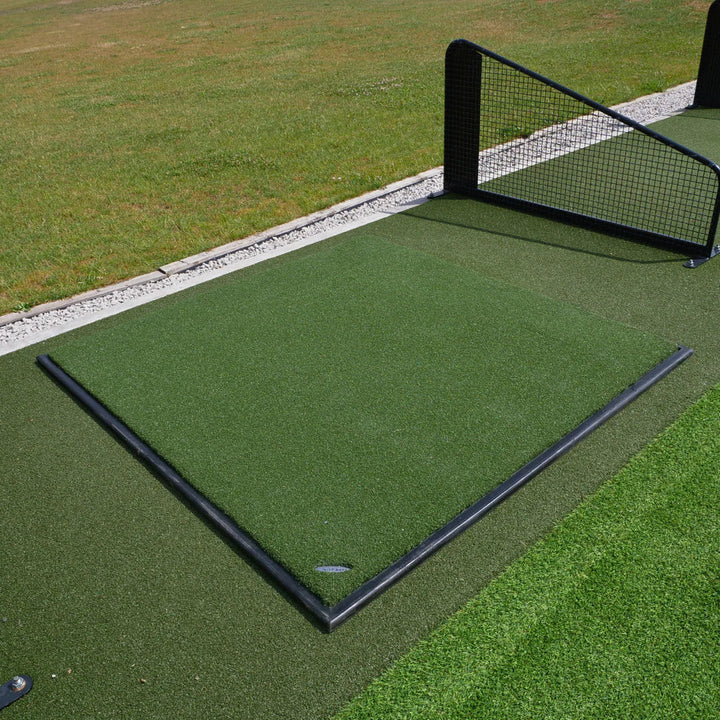 Pro Golf Cage & Hitting Mat Bundle | 3m × 3m × 3m